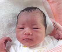 2016年4月27日生まれ　杏優ちゃん
